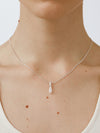 OLIO E ACETO Sterling Silver Quartzite/Lapis Lazuli/Red Snakeskin Jade Morning Dew Pendant Necklace OLIO-OA13N03-YB White (OA13N01)